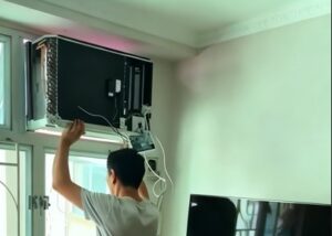 窗口式冷氣機安裝